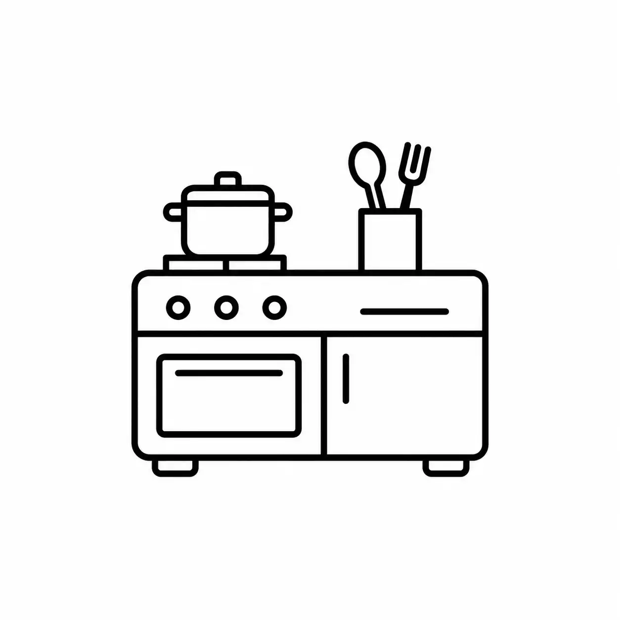 fully equipped kitchen